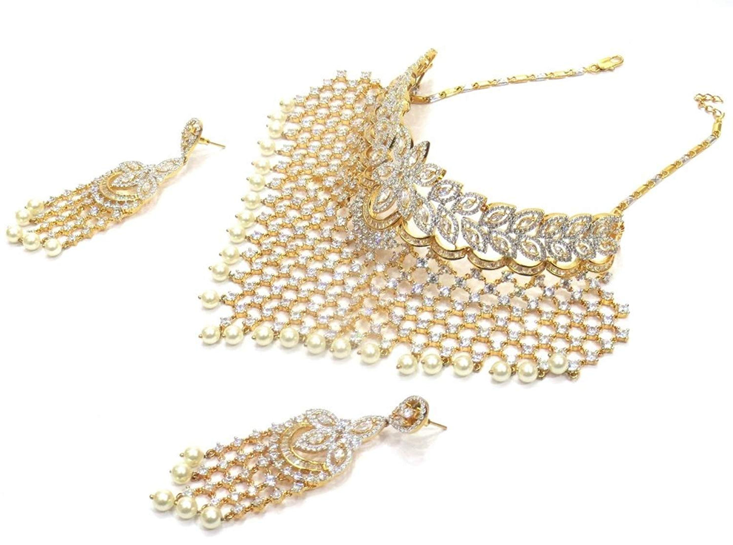 Jewelshingar Jewellery Exclusive Necklace Pendant Set For Women ( 37466-nad )
