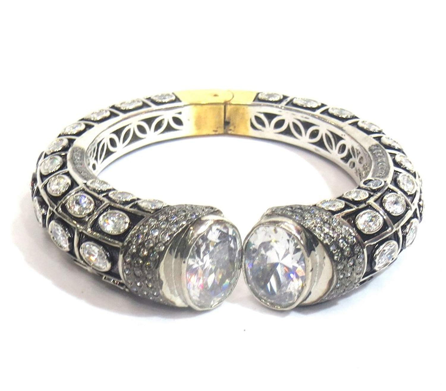 Jewelshingar Jewellery Fine Micro Plated Bracelet For Women ( 32159-bcad-victorian )