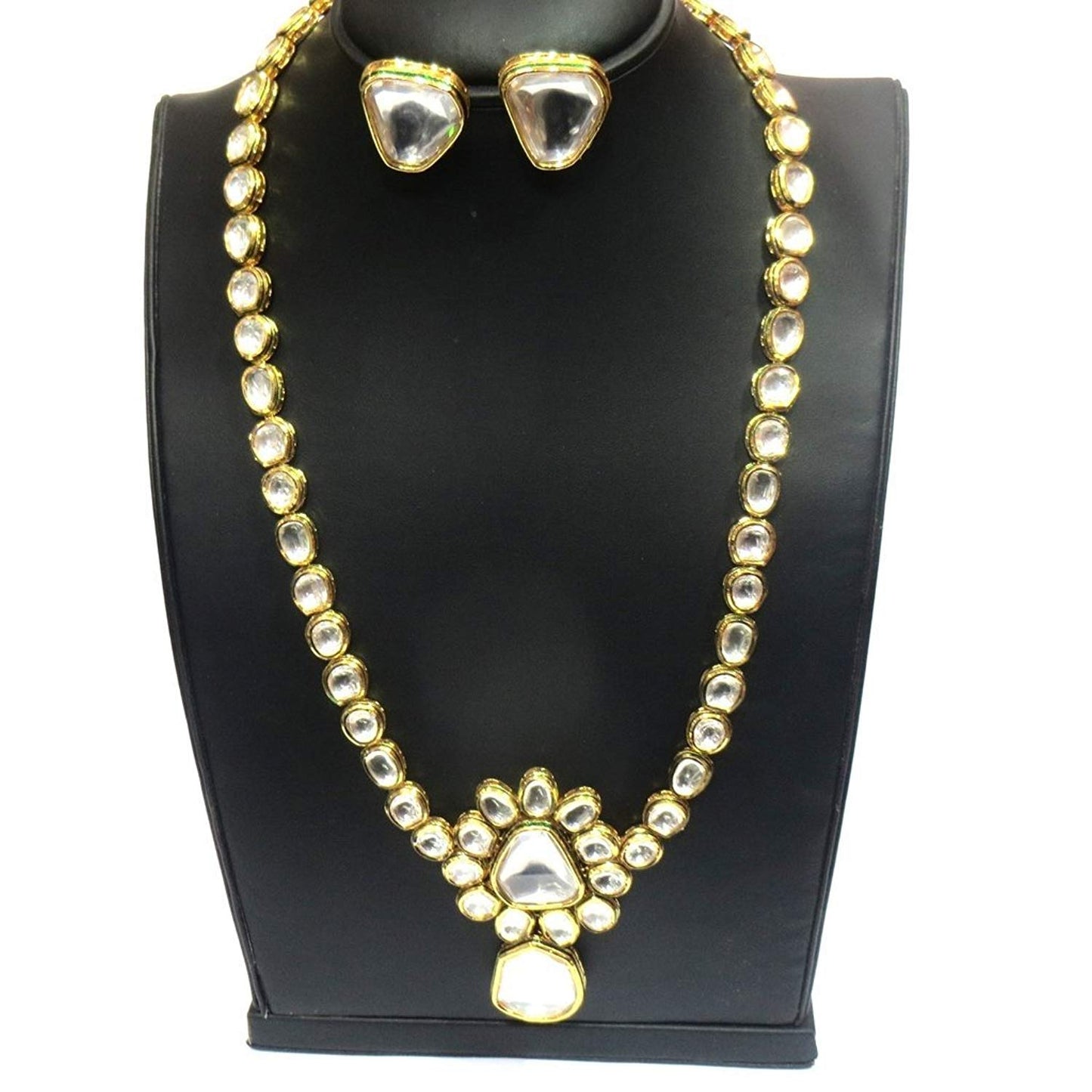 Jewelshingar Jewellery Fine Quality Gold Plated Pendant Set For Women ( 26092-acs )