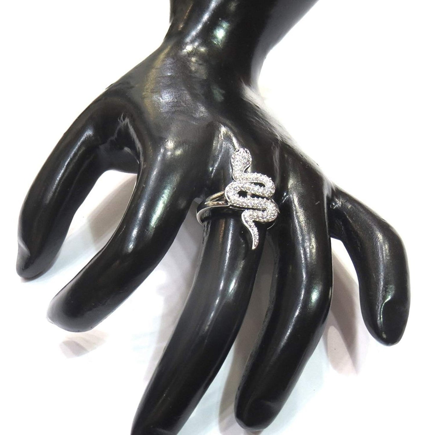 Jewelshingar Jewelry Fine Finger Ring For Women ( 38660-ring-rhodium )