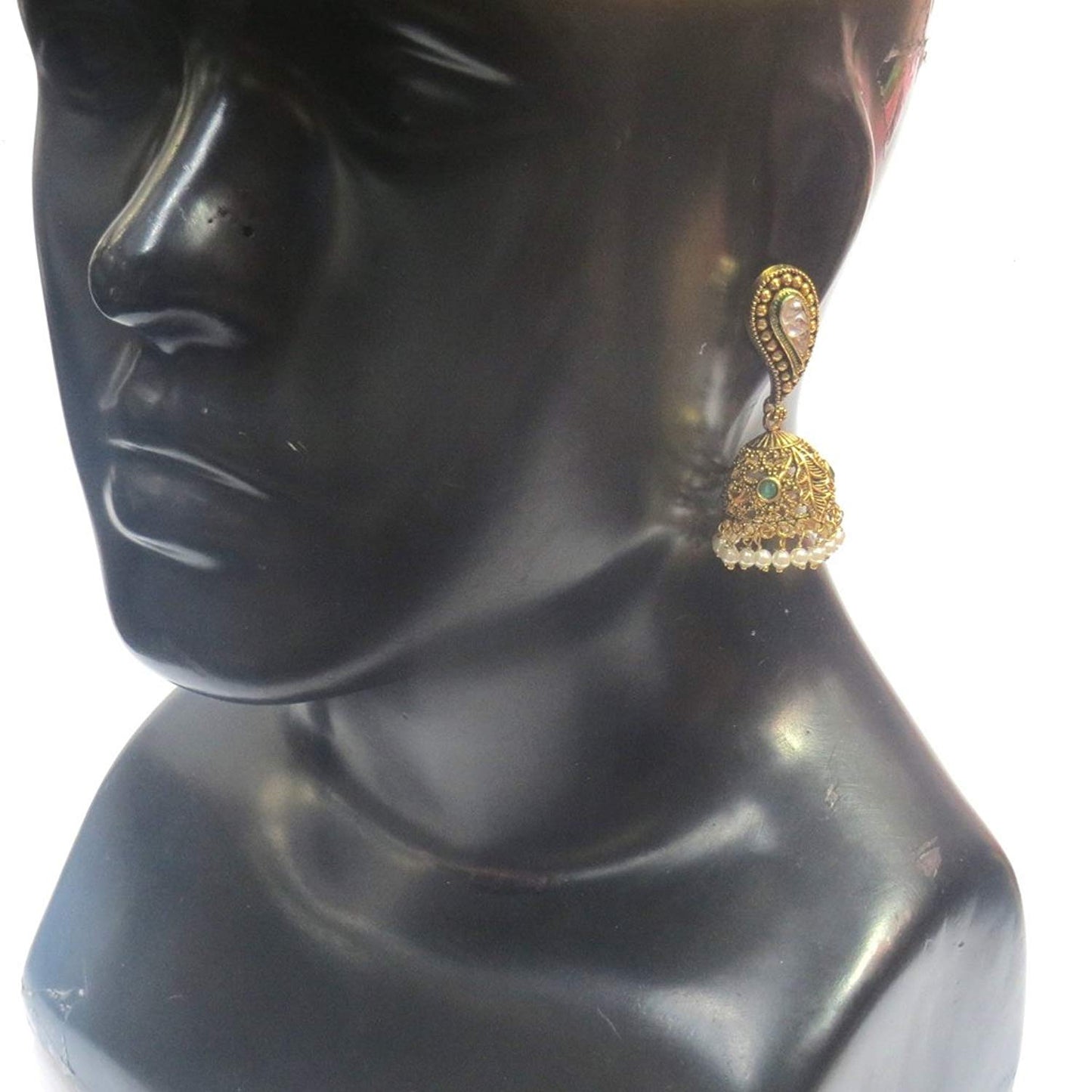 Jewelshingar Jewellery Antique Look Jhumki Earrings Earings For Women ( 37080-pj )