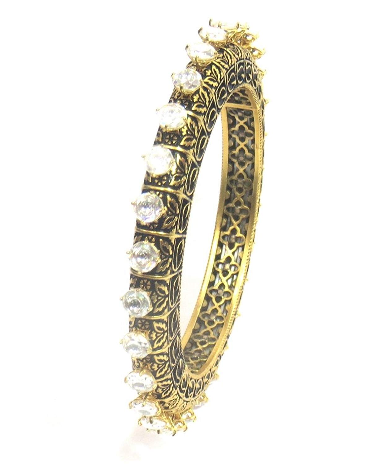 Jewelshingar Jewellery Fine Micro Plated Bracelet For Women ( 32167-m-dc )