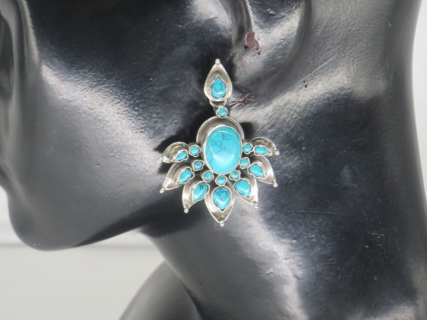 Jewelshingar Jewellery Silver Plated Diamond Earrings For Women ( 62867SSE )