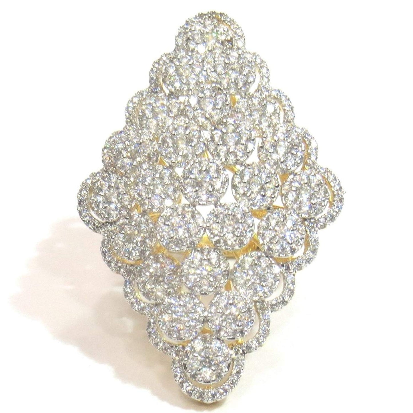 Jewelshingar Jewellery Fine Gold Plated Finger Ring For Women ( 32259-ring-12 )