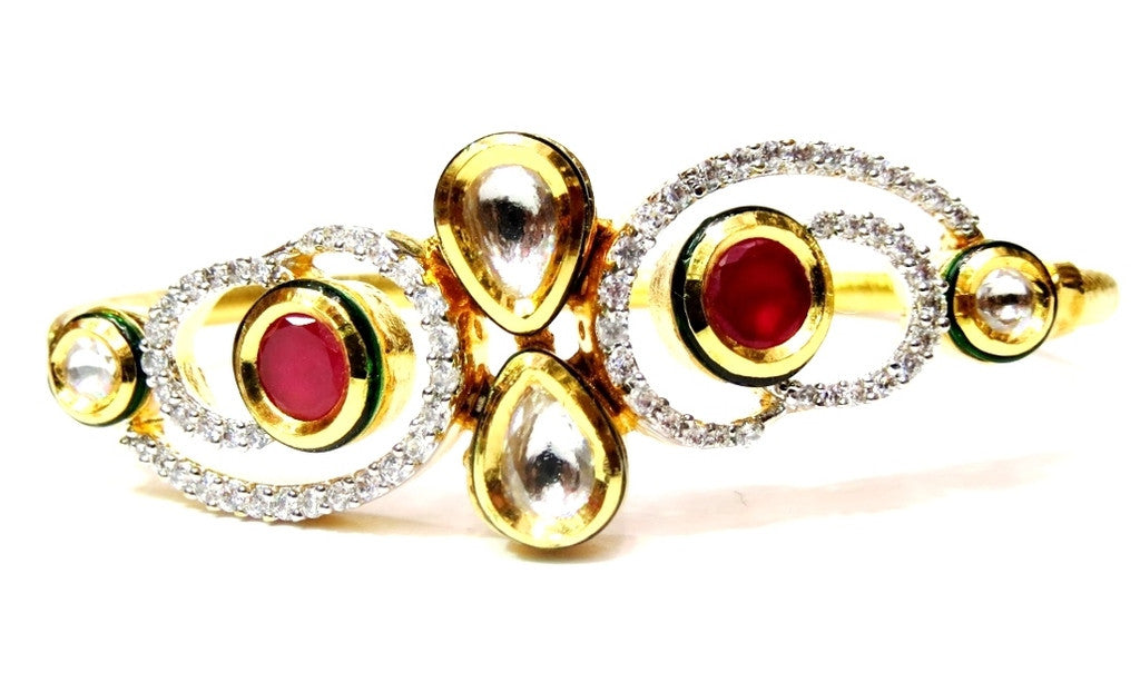 Shingar Jewelry Ksvk jewels Kundan Bracelet For Women Jewellery ( 9-bck ) - JEWELSHINGAR