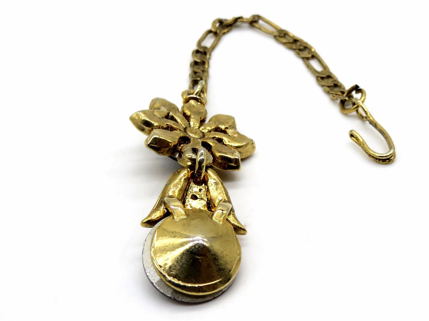 Jewelshingar Jewellery Gold Plated Zircon Maangtikka For Women ( 92255MTZ )