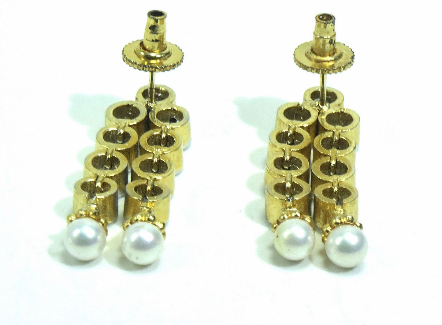 Jewelshingar Jewellery Gold Plated Diamond Earrings For Women ( 92989EAD )