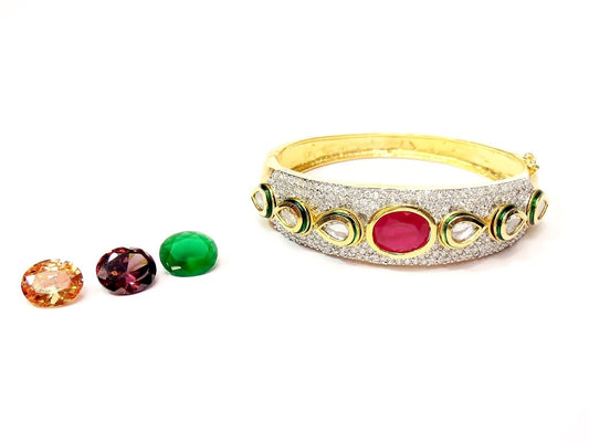 Jewelshingar  Bracelet bangle Cuff For women Jewellery ( 18-bcad-changeable ) - JEWELSHINGAR