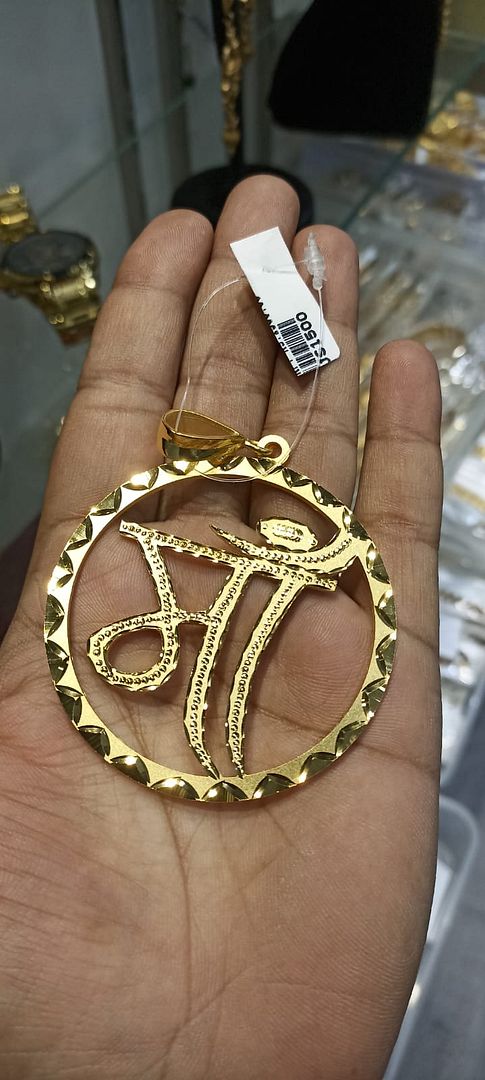 GOLD FORMING 2.5 INCH LOCKET PENDANT BY CHOKERSET P7654357