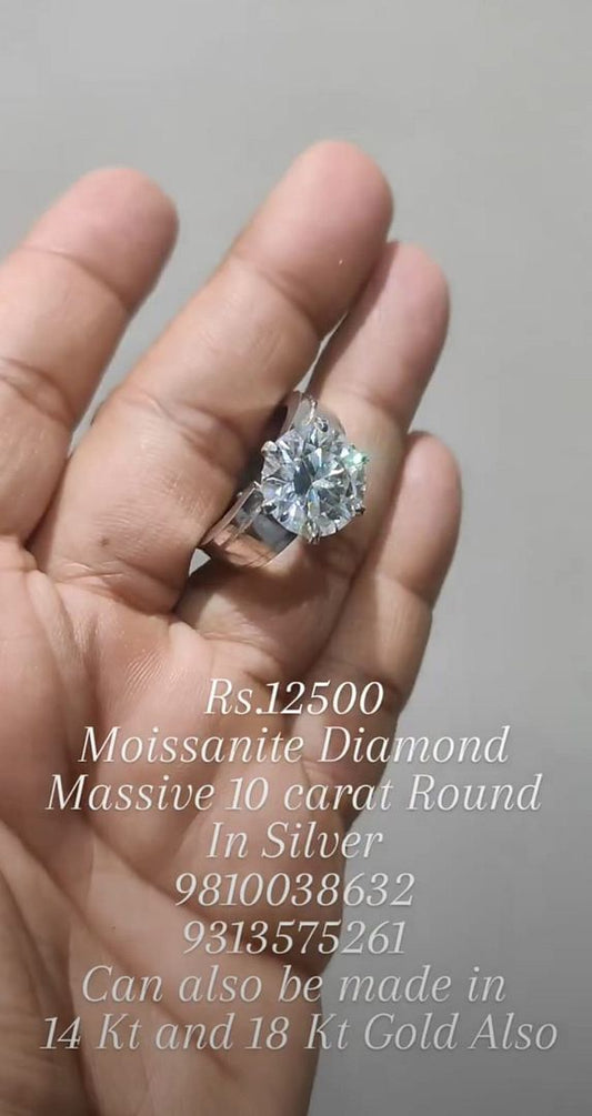 Moissanite Ring By Chokerset MDR6024