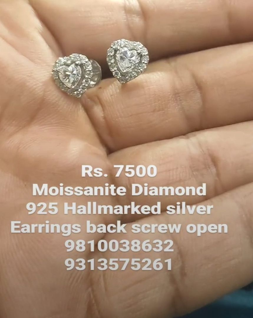 Moissanite Diamond Earings MDSS0055