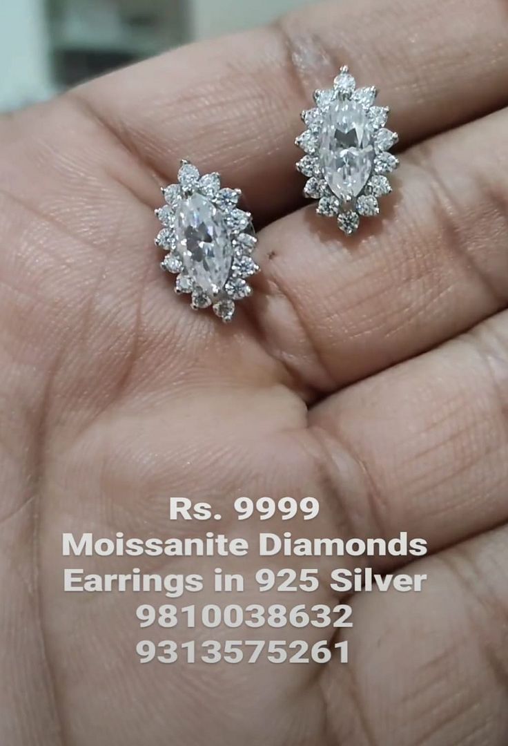 Moissanite Diamond Earings MDSS0063