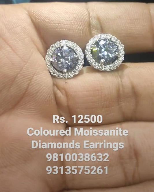 Moissanite Diamond Earings MDSS0064