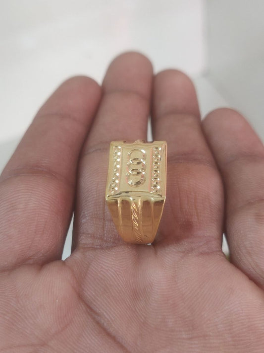 Ring Size 22 By Chokerset In Gold Forming GFGR6832