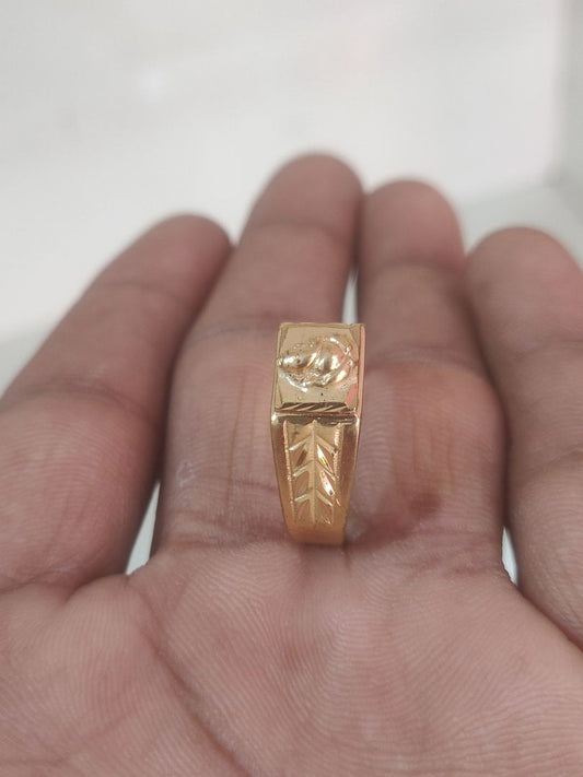 Ring Size 22 By Chokerset In Gold Forming GFGR6824