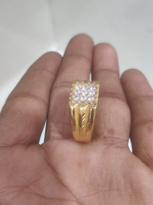 Ring Size 23 By Chokerset In Gold Forming GFGR6853