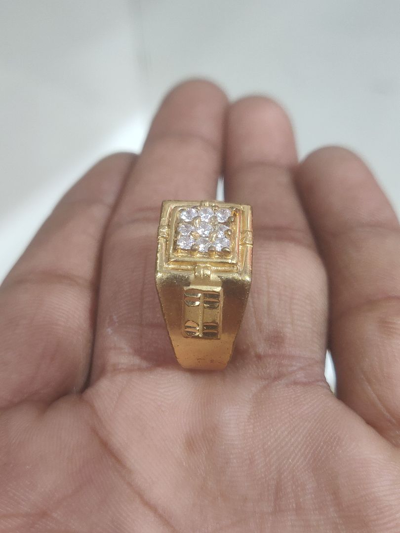 Ring Size 23 By Chokerset In Gold Forming GFGR6503