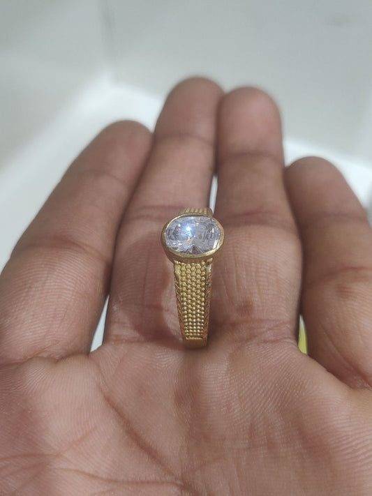 Ring Size 23 By Chokerset In Gold Forming GFGR6835