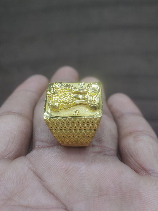 Ring Size 25 By Chokerset In Gold Forming GFGR6896