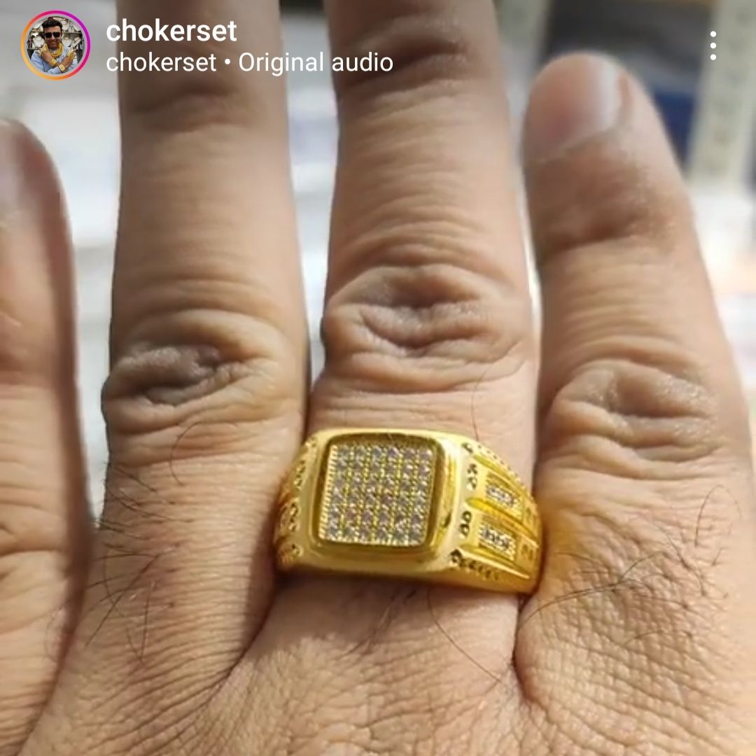 Gold Forming Ring By Chokerset GFGR5001