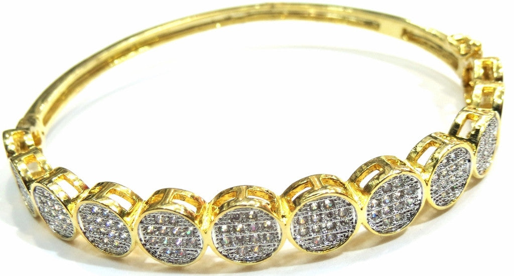 Jewelshingar  Bracelet bangle Cuff For women Jewellery ( 7618-bcad-clear ) - JEWELSHINGAR
